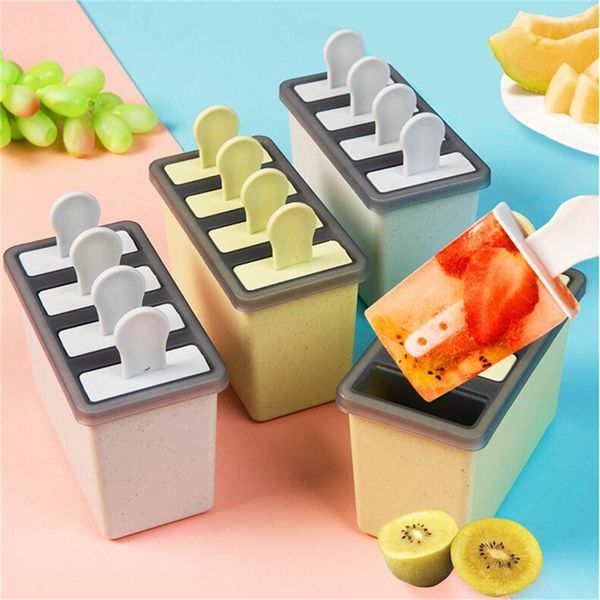 

frozen ice cube molds double layer ice cream tubs ice tray mold with sticks non-toxic popsicle makers party kitchen bar