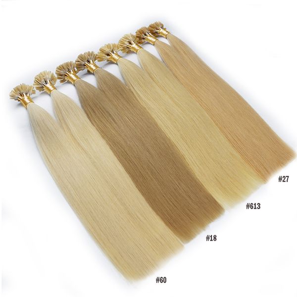 Fusion High Qulity Pre Bond Hair Extension U Tip Hair Brazilian