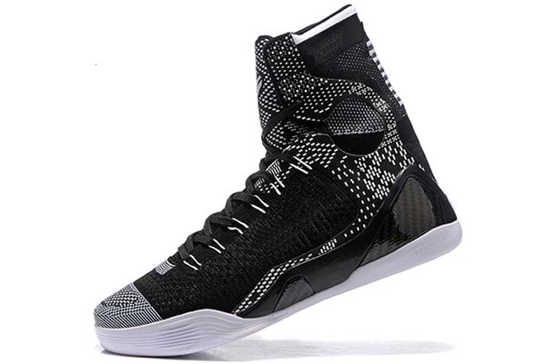 

2020 new mamba  high weaving bhm easter christmas kids basketball shoes for mens 9s ariginal training sports sneakers, Black