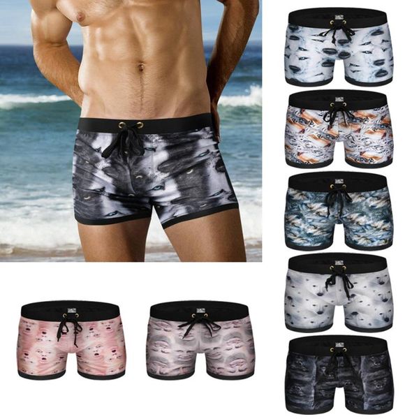 

men's swimwear 2021 men swimming trunks boxer beach shorts bathing suit swim briefs for boys swimsuit beachwear sunga