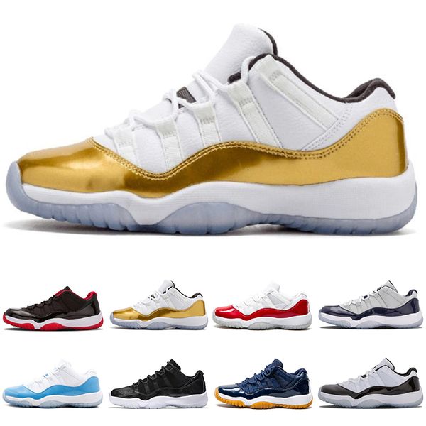 

2019 basketball shoes closing ceremony navy black golden 11 xi citrus concord bred gown prm 11s cherry varsity red sneaker sport sneakers