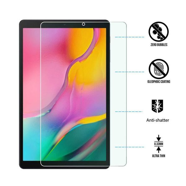 

закаленное стекло для samsung galaxy tab a 10.1 2019 t510 t515 a6 2016 t580 sm-t580 tab s5e tablet protective screen protector пленка
