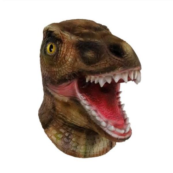 

dinosaur head mask novelty halloween party latex dinosaur head costume mask