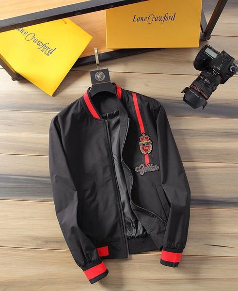 

new arrival 2020 copy brand men's thins jacket down parka cotton arctic coat hoodie with sport jacket windbreaker outwear, Black;brown
