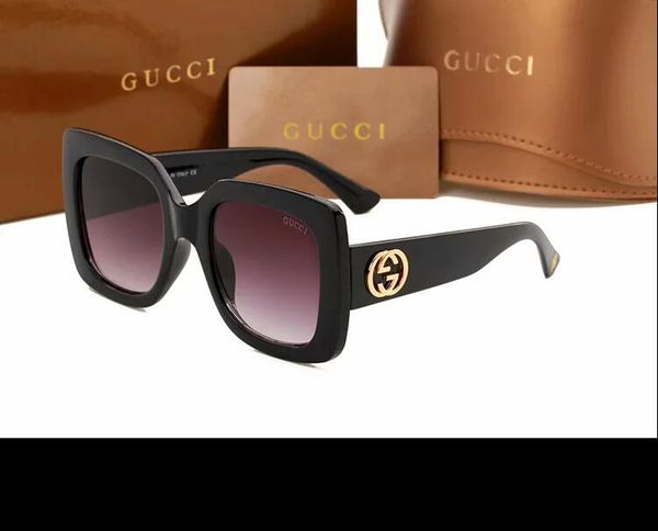 

2020 men designer sunglasses square big frame summer generous style mixed color frame uv protection lens ng k6177, Silver