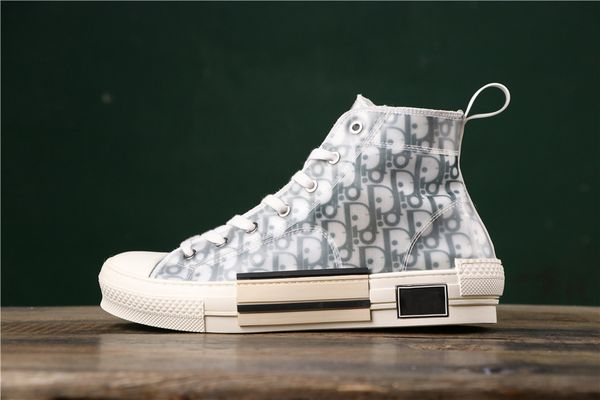 

new fashion b23 flowers obliques leisure mens luxury designer leopard platform triple s sneakers men women vintage trainer casual shoes, Black