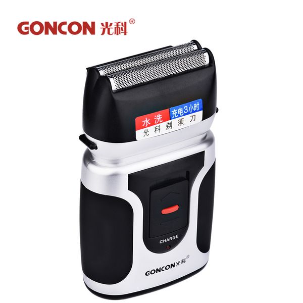 

reciprocating double blade electric shaver rechargeable quick charge 3 hours electric razor for men face beard shaving machine