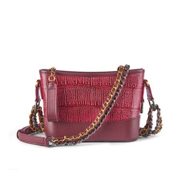 

fenge import crocodile leathe female bag summer of new stray package tide fashion women chain bag cross-body women