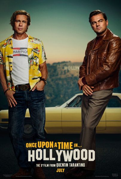 

2019 once upon a time in hollywood poster silk art new movie 01
