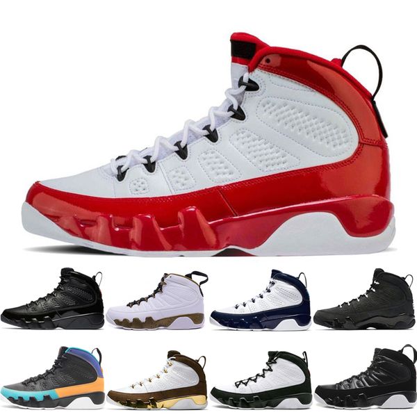 

new arrive 9 9s basketball shoes for men gym red the spirit dream it do it unc bred space jam trainer sport sneakers