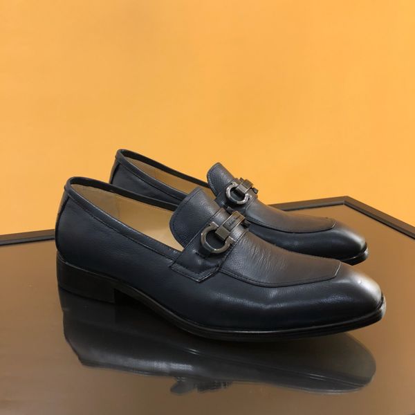 

2020 new men's business leather shoes casual leather