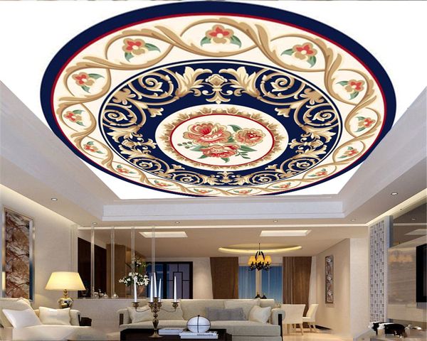 

3d обои mural четкий и простой изысканный обои для цветочные украшения интерьера zenith