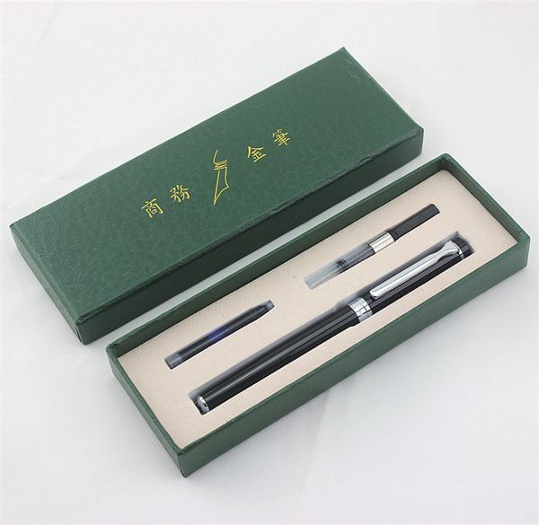 

new all metal luxury fountain pen ink pen for gift office and school writting stationery supplies