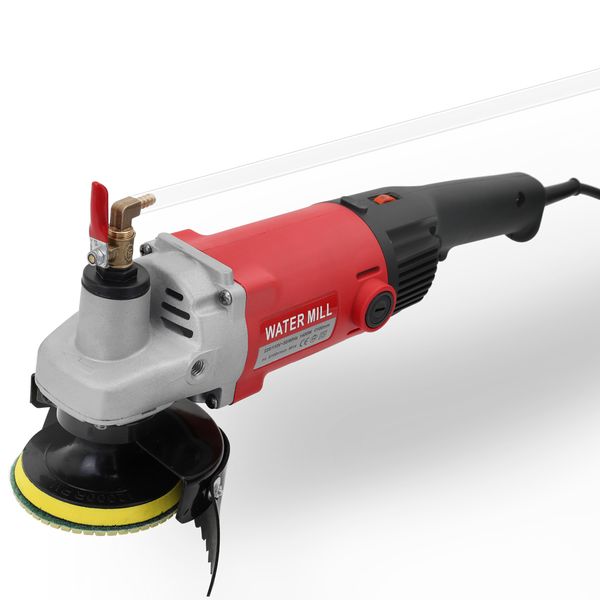 

1400w 8100rpm multifunctional professional stone concrete marble granite polishing machine polisher water mill angle grinder