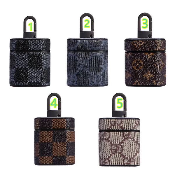 

Фирменный Пакет Для Airpods Case Роскошный Защитный Чехол Застежка Крючка Брелок Анти-