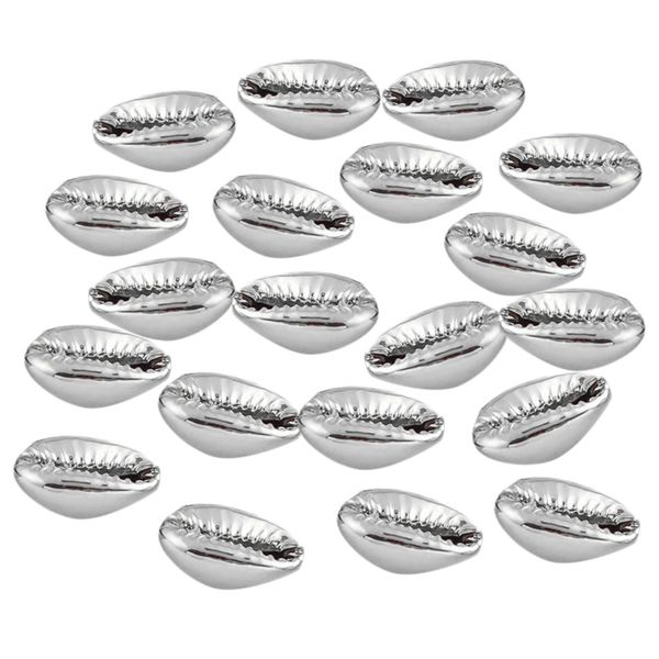 

20шт electroplated natural shell раковина бусина для изготовления ювелирных изделий