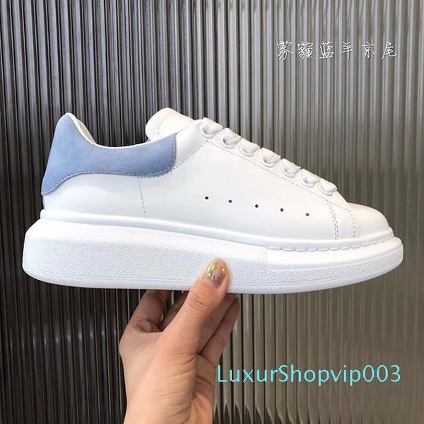 

with box] 2020discount desinger women men casual shoes platform skateboarding dress shoes trainers leather chaussures wedding daily sneaker, Black