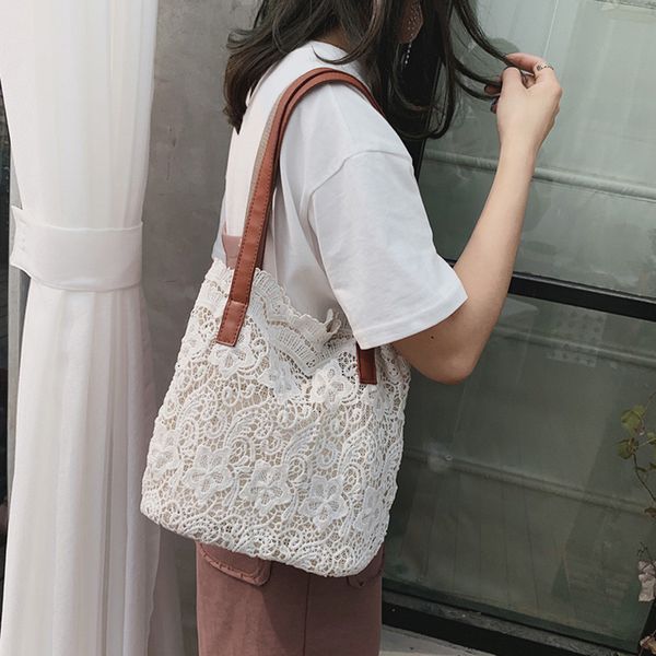 

xiniu lace handbags design crossbody bag for women fashion literary lace hollow versatile handbag shoulder bag sac main femme
