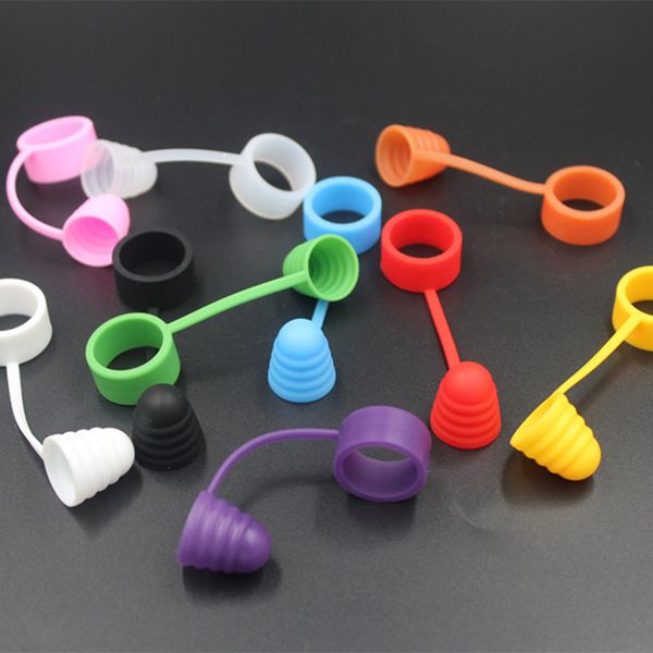 

silicone vape band silicone drip tip cover dust cap for rda rta tank atomizer dust cover protective cap auto styling accessories