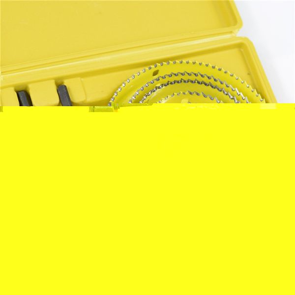 

11/16pcs 19-127mm alloy woodworking hole saw cutter gypsum board pvc wood plate reamer hole distance set hand tool set