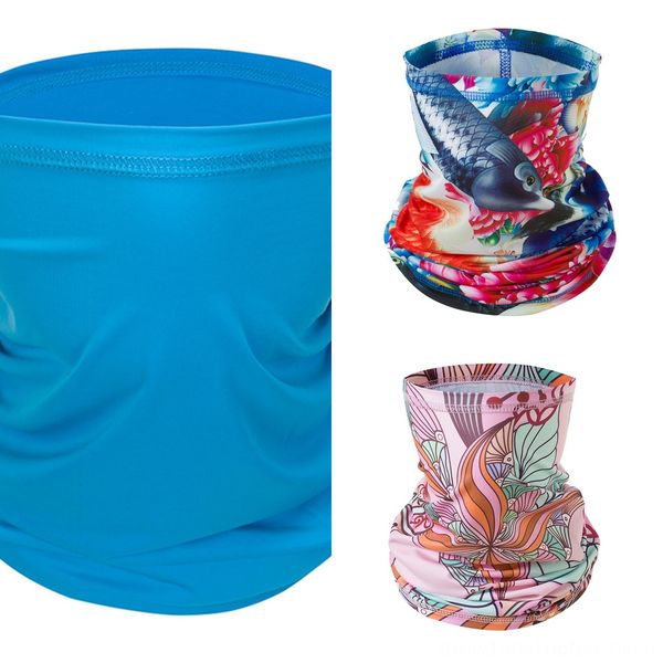 

jlp2v 233 style printed headband bandana scarf multifunctional seamless face mask tube ring men scarf women, Black