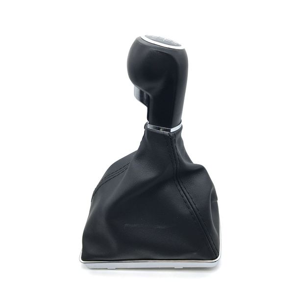 

5 / 6 speed car shift gear knob with leather boot chrome for astra iii h 1.6 vauxhall 2004 2005 2006-2010