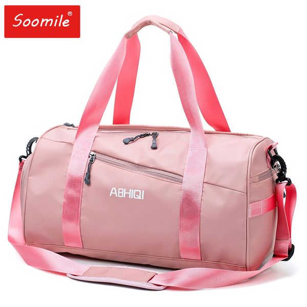 

new fashion women travel shoulder bag large oxford crossbody travel bags girl weekend big pink messenger bag 2019