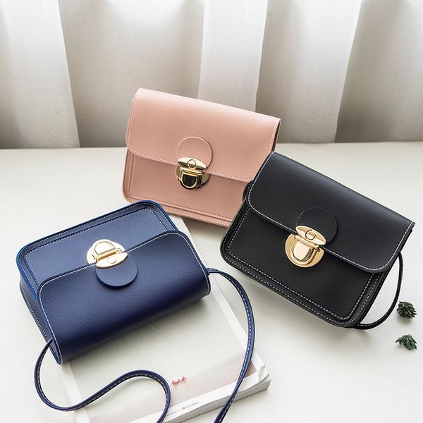 

women's bag 2020 new women's bag mobile phone korean street simple fashion wild lock shoulder
