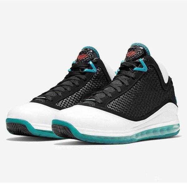 

2020 lebron 7 vii red carpet woven panel men basketball shoes man james 7 more than a game man outdoors athletic sports shoes, Black