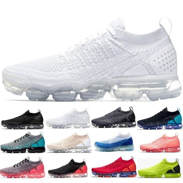 

new 2019 men women 2018 2.0 2 platinum black white tennis sneaker plyknit sports trainer casual shoes size us 5.5-11