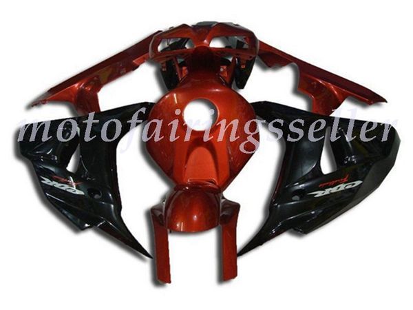 

oem quality new abs full fairings kits fit for honda cbr1000rr (2006-2007) cbr1000rr 06 07 bodywork set orange black