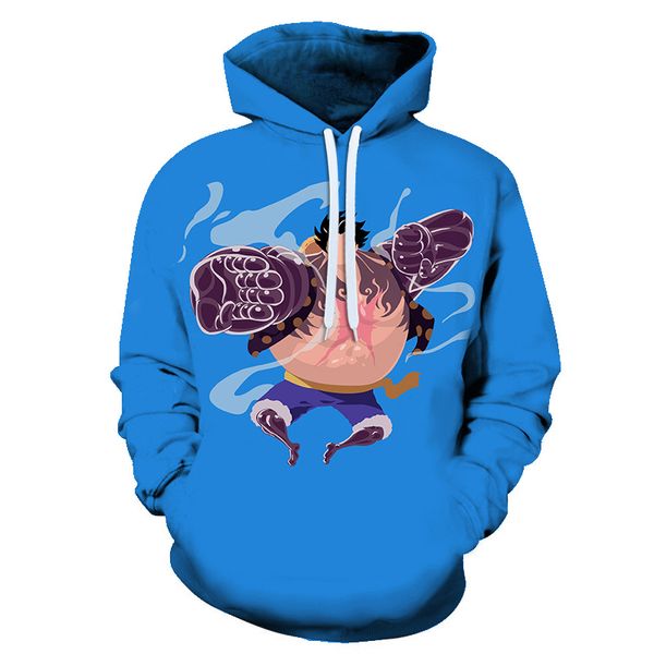 

оловки мђжка одежда 2019 аниме один кђок пеа 3d оловки пђловеѬ вободн, Black