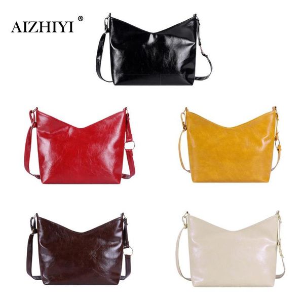 

fashion solid crossbody handbag women leather casual shoulder messenger bag pu leather luxury handbags women bags designer