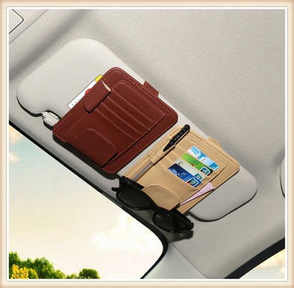 

car suv interior supplies sun visor glasses bill card storage modeling for s40 s60 s80 xc60 xc90 v40 v60 any cars
