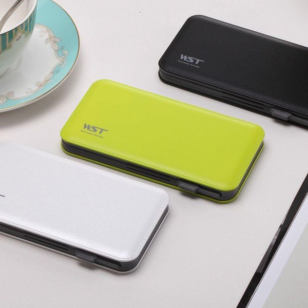 

power bank 12000mah usb external built-in cable portable battery charger powerbank battery charger mobile power