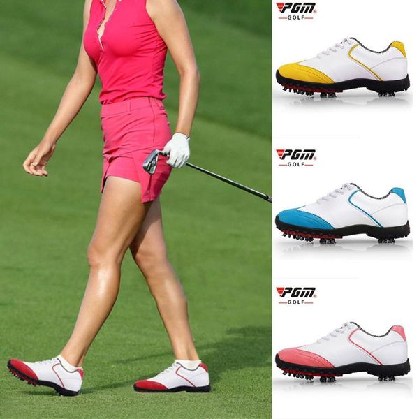

golf ball waterproof golf shoes women sports activity shoes nail style ladies shoe brogue breathable xr-hot