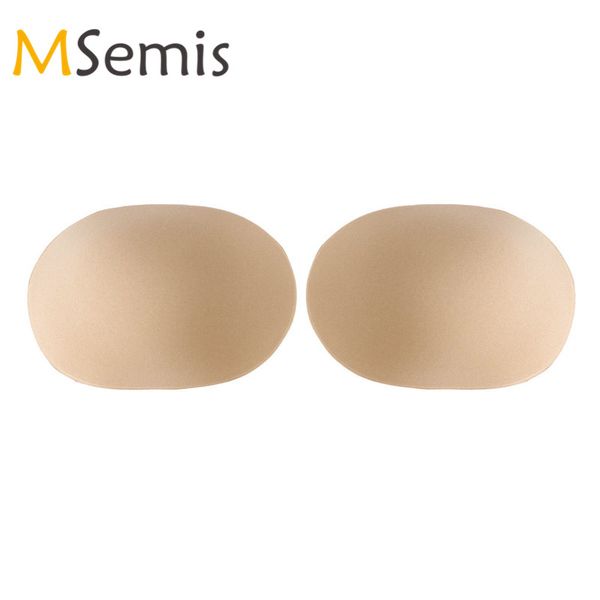

1 pair nude women soft silicone pads for women shoulder push-up pads adhesive shoulder enhancer sports bra inserts, Black;white