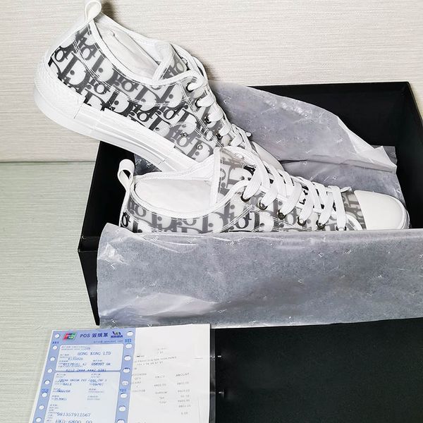 

С коробкой 2020 новый Гао Банг цветы технические парусиновые туфли Высокий Верх косой Повседневная обувь 3 м мужские женские роскошные дизайнерские туфли