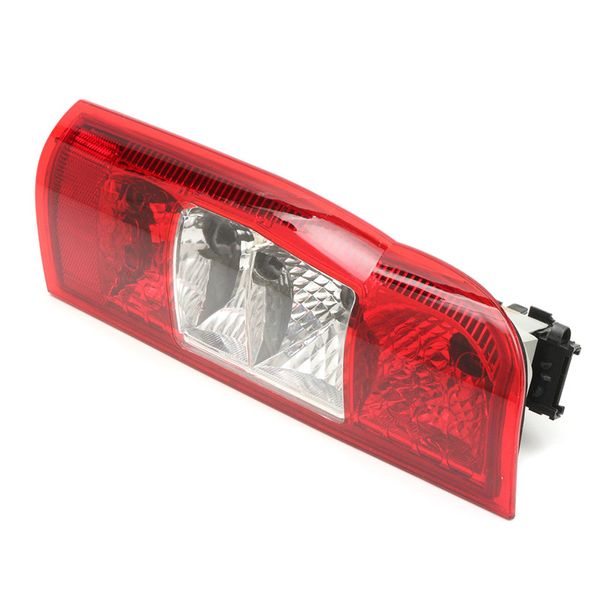 Freeshipping Carro VERMELHO Cauda Esquerda Traseira Amortecedor Refletor Lâmpada de Freio Luz de Nevoeiro Luzes Traseiras Para Ford TRANSIT VAN Mk7 2000-2006