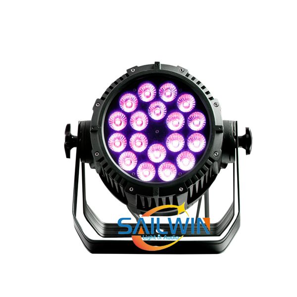 Neupreis, hohe Leistung, IP65, wasserdicht, 18 x 18 W, 6-in-1-RGBWAUV-Bühnenveranstaltungen, LED-Par-Licht