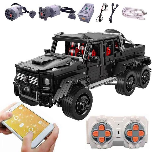 

le-j901 3300pcs technic car series совместимый moc 2425 g63amg 6x6 land cruiser set модель строительные блоки кирпичи детские автомобили игр