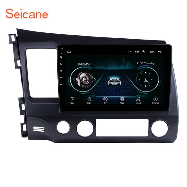 

10 1 inch 1024 600 hd touch creen android 8 1 car radio gp navigation for 2006 2011 honda civic with bluetooth wifi aux upport 1080p obd2