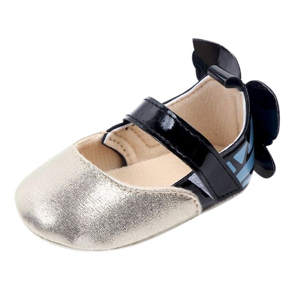 

muqgew fashion baby girl shoes baby summer shoes newborn girls boys butterfly cute anti-slip soft sole, Black