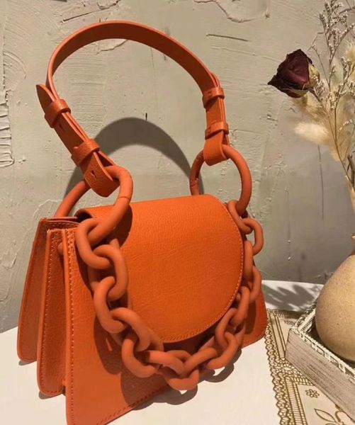 

medium large chain 2020 new style shoulder bag chain bag portable oblique