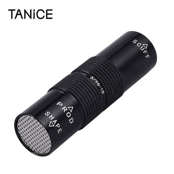 

tanice 4-in-1 billiard cue tip tool for snooker cue tips 5/16-18t shaper scuffer aerator stick joint protector stainless steel