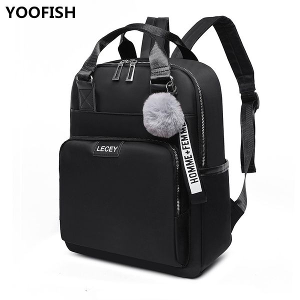 

2019 waterproof oxford backpack women school bags for teenage girls large capacity fashion travel tote backpack xz-237