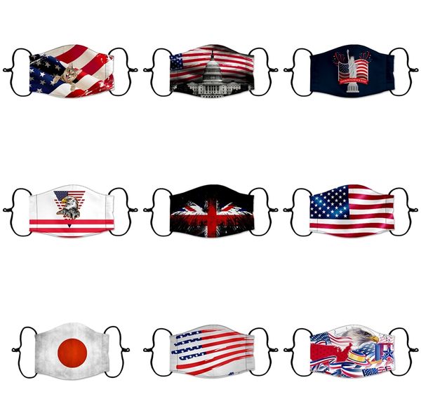 

designer face mask meltblown non woven masks three layers waterproof mask air transport wholesale #9351