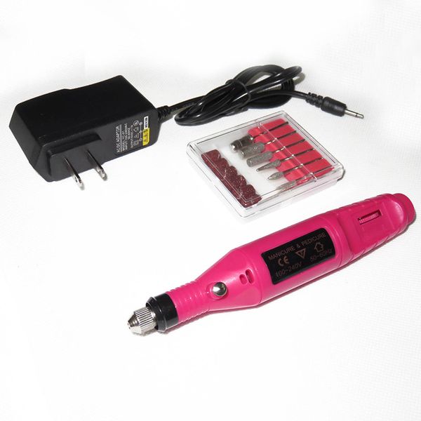 

professional finger toe nail care electric polishing machine manicure pedicure treatments kit 789