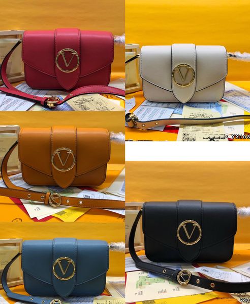 

2020 new fashion design luxurious handbag leather shoulder bag women's cross bag famous brand handbag covered shoulder bag