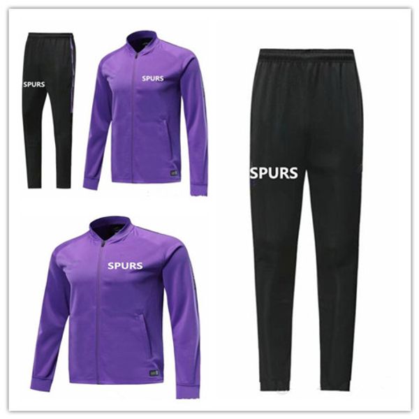 

2019 2020 spurs soccer tracking suit ERIKSEN KANE FULL ZIPPER JACKET kits 19 20 ERIKSEN Football jacket tracksuits